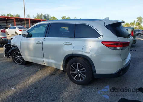 2018 Toyota Highlander Xle из США, поврежденный, VIN 5TDKZRFH6JS534716